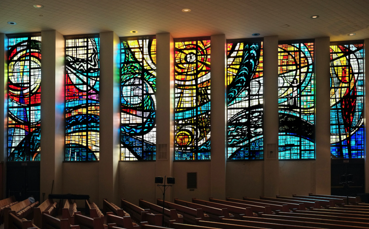 The Tree of Life sanctuary windows will be preserved. Photo by S.M. Riemer.