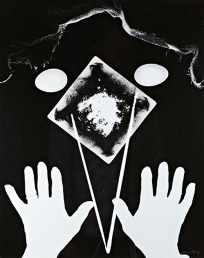 Man Ray, Two Hands (1966). Courtesy of Alpha 137 Gallery.