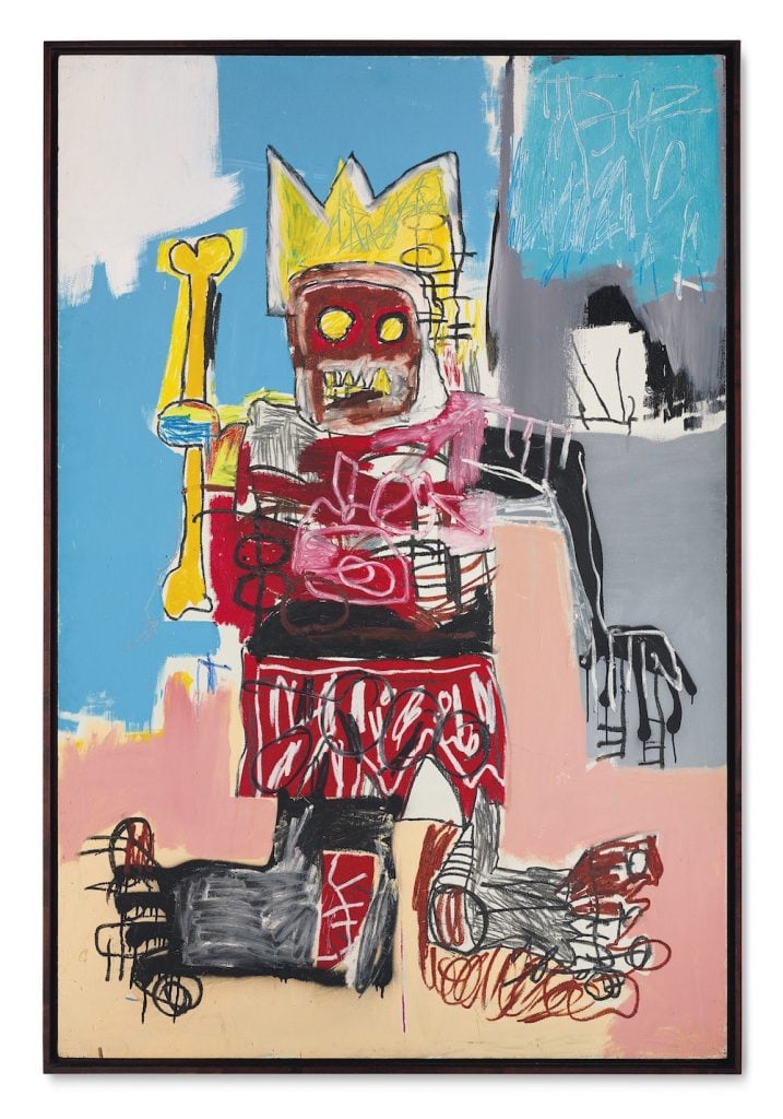Jean-Michel Basquiat, <i>Untitled</i> (1982). Image courtesy Christie's Images Ltd.