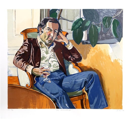Alice Neel, The Accountant (Marvin) (1981). Courtesy of RoGallery.