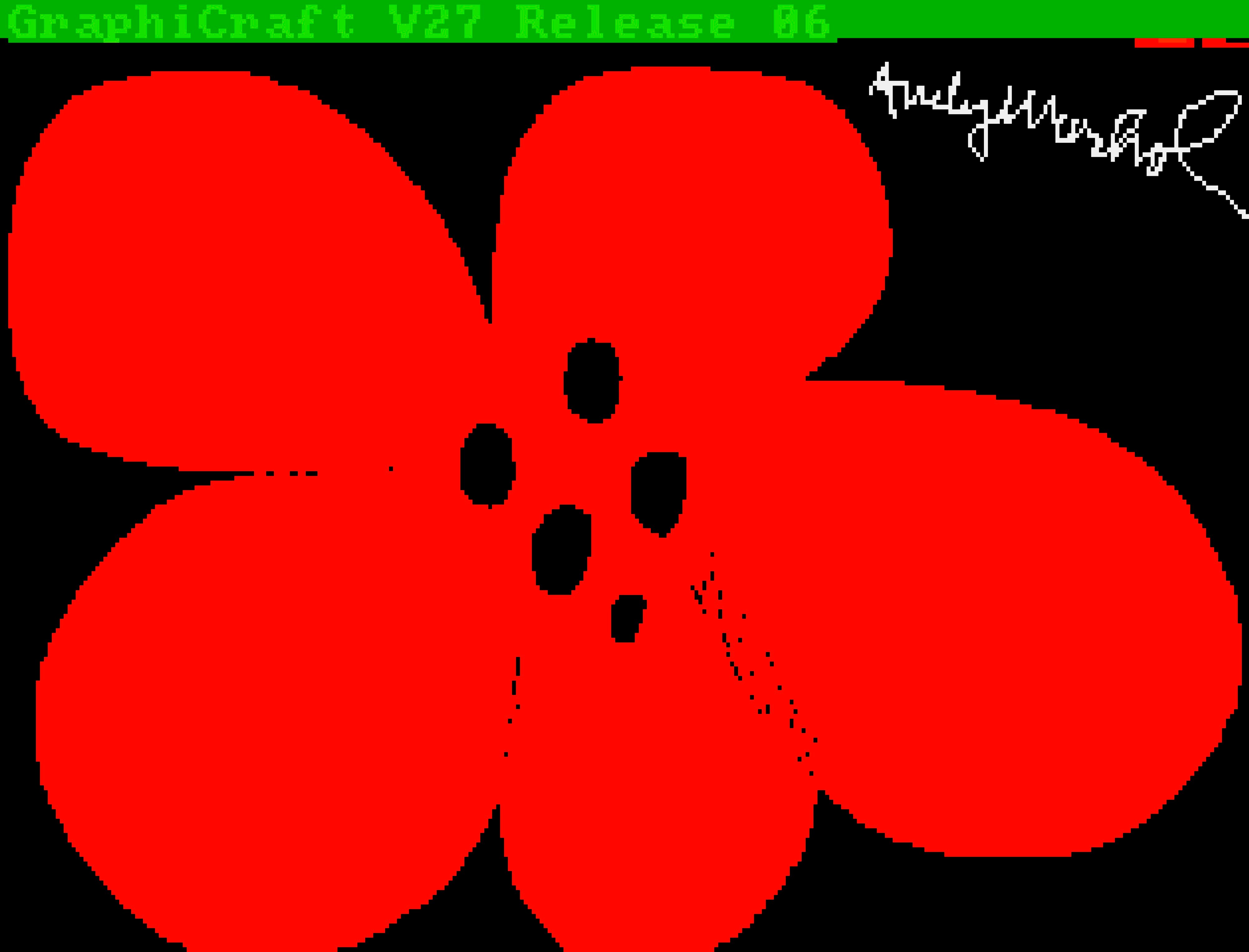 Andy Warhol, Untitled (Flower) (ca. 1985k, minted as an NFT in 2021). ©The Andy Warhol Foundation.