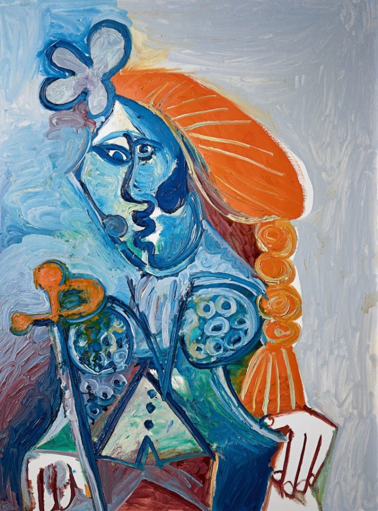 Pablo Picasso, <i>Buste de matador</i> (1970). Courtesy of Sotheby's Hong Kong.