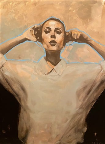 Michael Carson, Direct Indirection (2020). Courtesy of Bonner David Galleries.