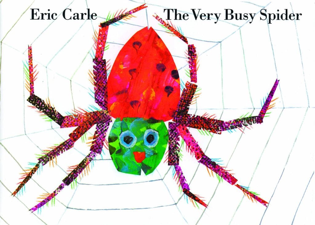 Eric Carle <em>The Very Busy Spider</em>. Courtesy of Penguin Random House. 