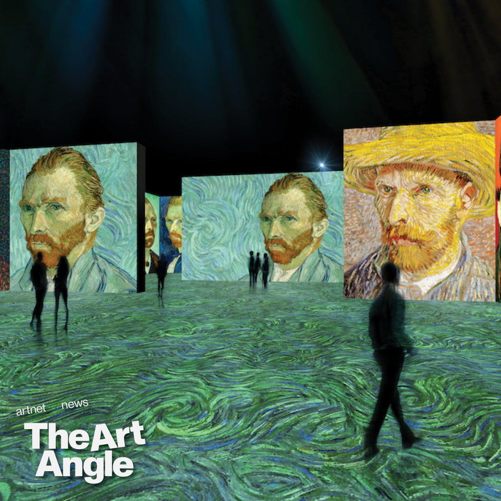 One of the many immersive Van Gogh experiences sweeping the nation. Courtesy of Newfields.