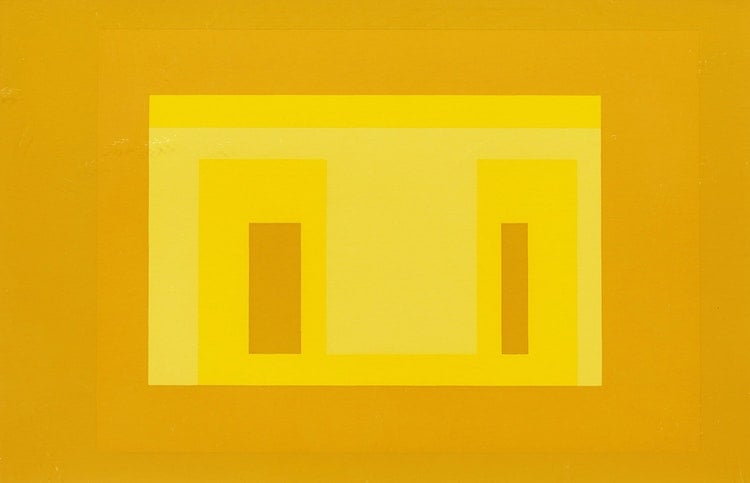 Josef Albers, Variant(From Ten Variants) (1967). Courtesy of Cowley Abbott.