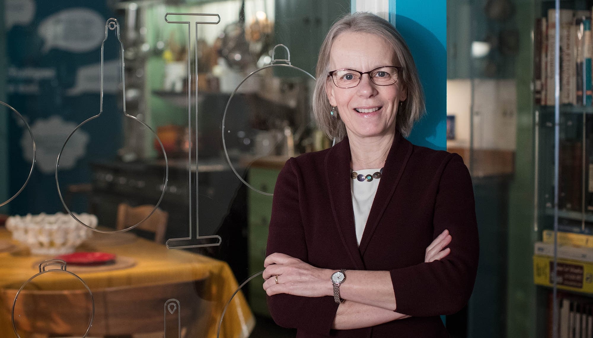 Paula Johnson, curator of food history at the Smithsonian National Museum of American History. Photo by Jaclyn Nash, courtesy of the Smithsonian National Museum of American History.