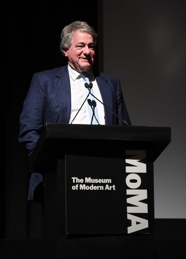 Leon Black speaks onstage at The Museum Of Modern Art Film Benefit Presented By CHANEL: A Tribute To Martin Scorsese on November 19, 2018 in New York City. (Photo by Dimitrios Kambouris/Getty Images for Museum of Modern Art)
