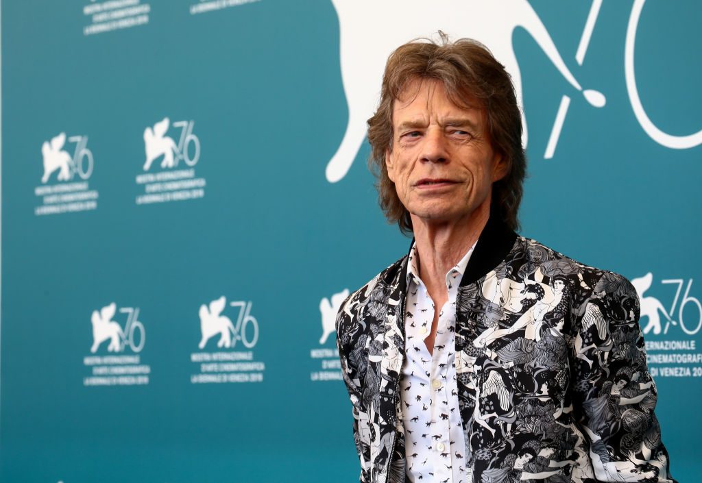 Mick Jagger at the 76th Venice Film Festival at Sala Grande on September 7, 2019 in Venice, Italy. (Photo by Matteo Chinellato/NurPhoto via Getty Images)
