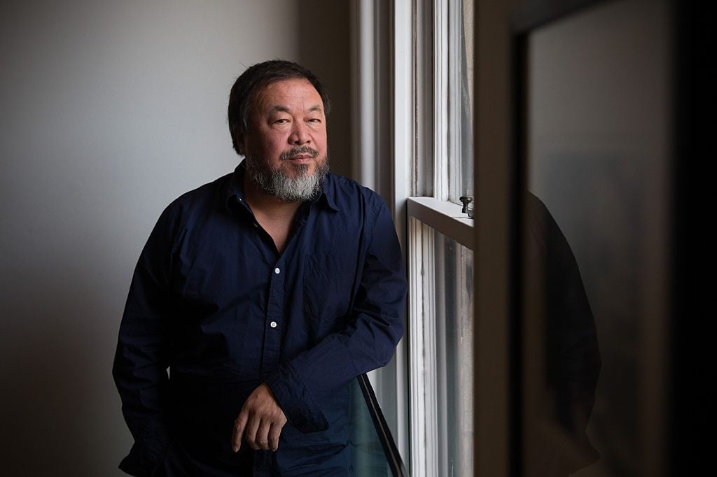 Ai Weiwei. Photo Carl Court/Getty Images.