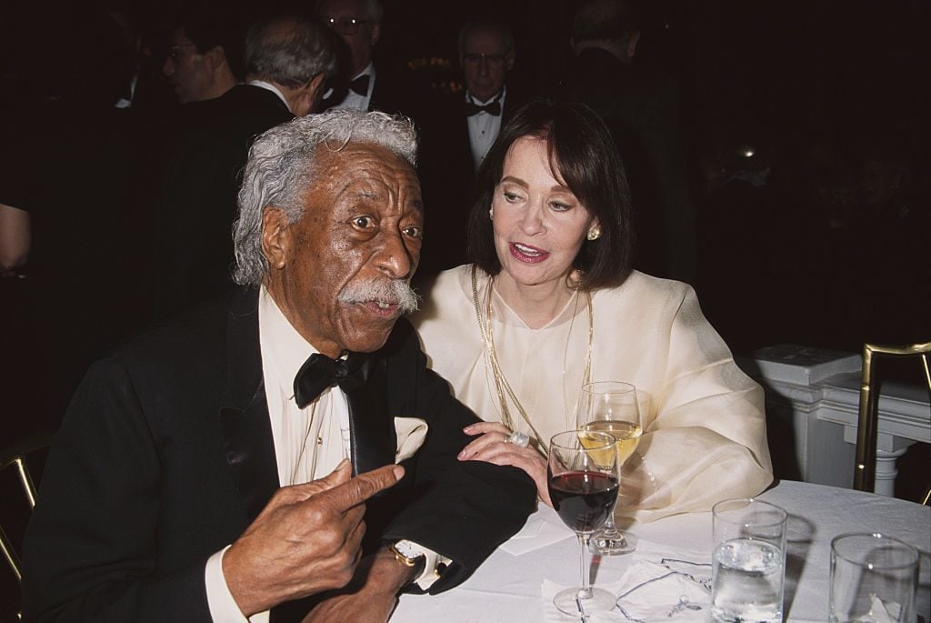 American photographer and film director Gordon Parks (1912 - 2006) and American artist and author Gloria Vanderbilt, the mother of Anderson Cooper. Photo by Rose Hartman/Archive Photos/Getty Images.