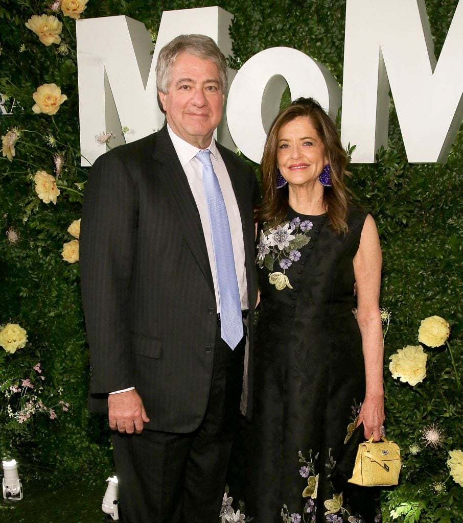 Leon Black and Debra Black attend the 2018 MoMA Party In The Garden at Museum of Modern Art on May 31, 2018 in New York City. (Photo by Paul Zimmerman/WireImage)