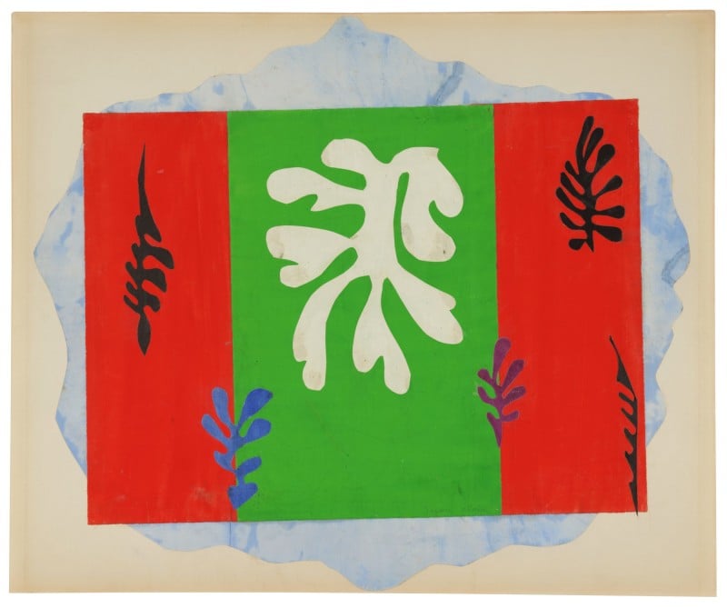 Henri Matisse, <i>La Danseuse</i> (1948–49). Courtesy Sotheby's.