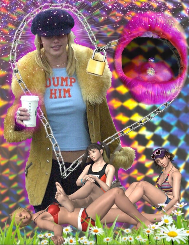 Casey Kauffmann, <i>#dumphim</i> (2015), iPhone collage. Courtesy of the artist