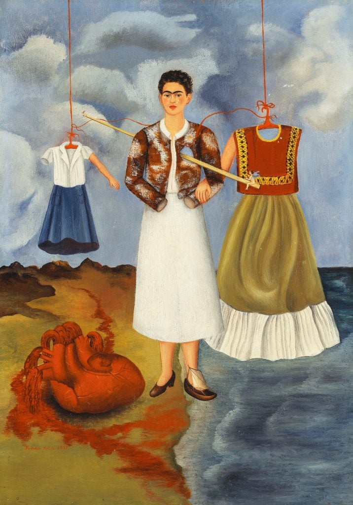 Frida Kahlo, <em>The Heart</eM> (1937). Photo by Fine Art Images/Bridgeman Images, ©Banco de Mexico Diego Rivera Frida Kahlo Museums Trust/VG Bild-Kunst, Bonn 2021; reproduction authorized by the Instituto Nacional de Bellas Artes y Literatura, 2021.
