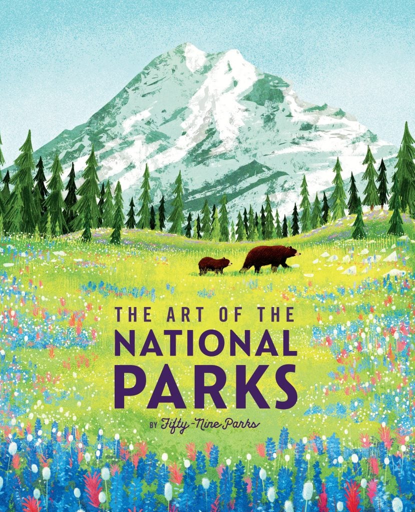 Art of the National Parks (2021) by By Weldon Owen, Theresa Pierno, JP Boneyard, and Fifty-Nine Parks. Courtesy of Fifty-Nine Parks.