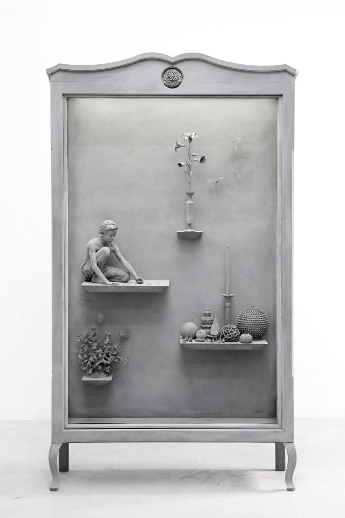 Hans Op de Beeck, Wunderkammer (2021). Courtesy of Galleria Continua.
