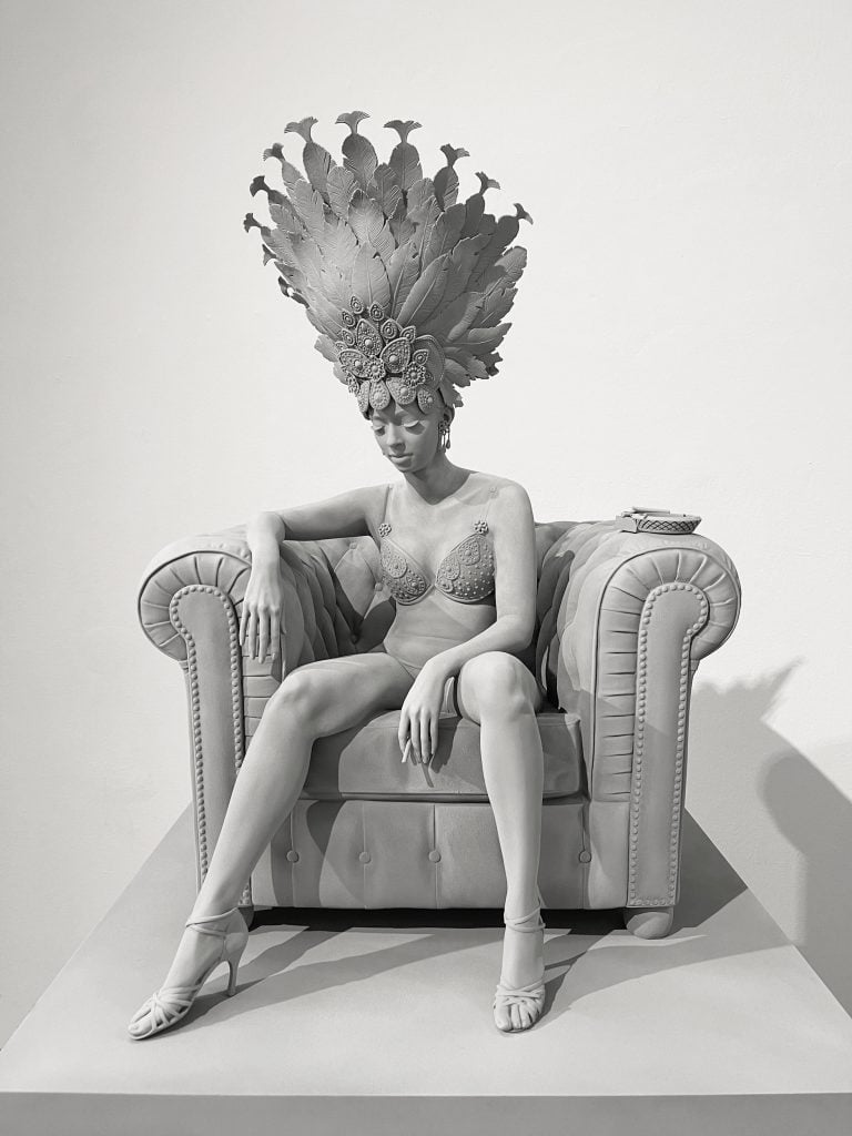 Hans Op de Beeck, Dancer (2021). Courtesy of Galleria Continua.