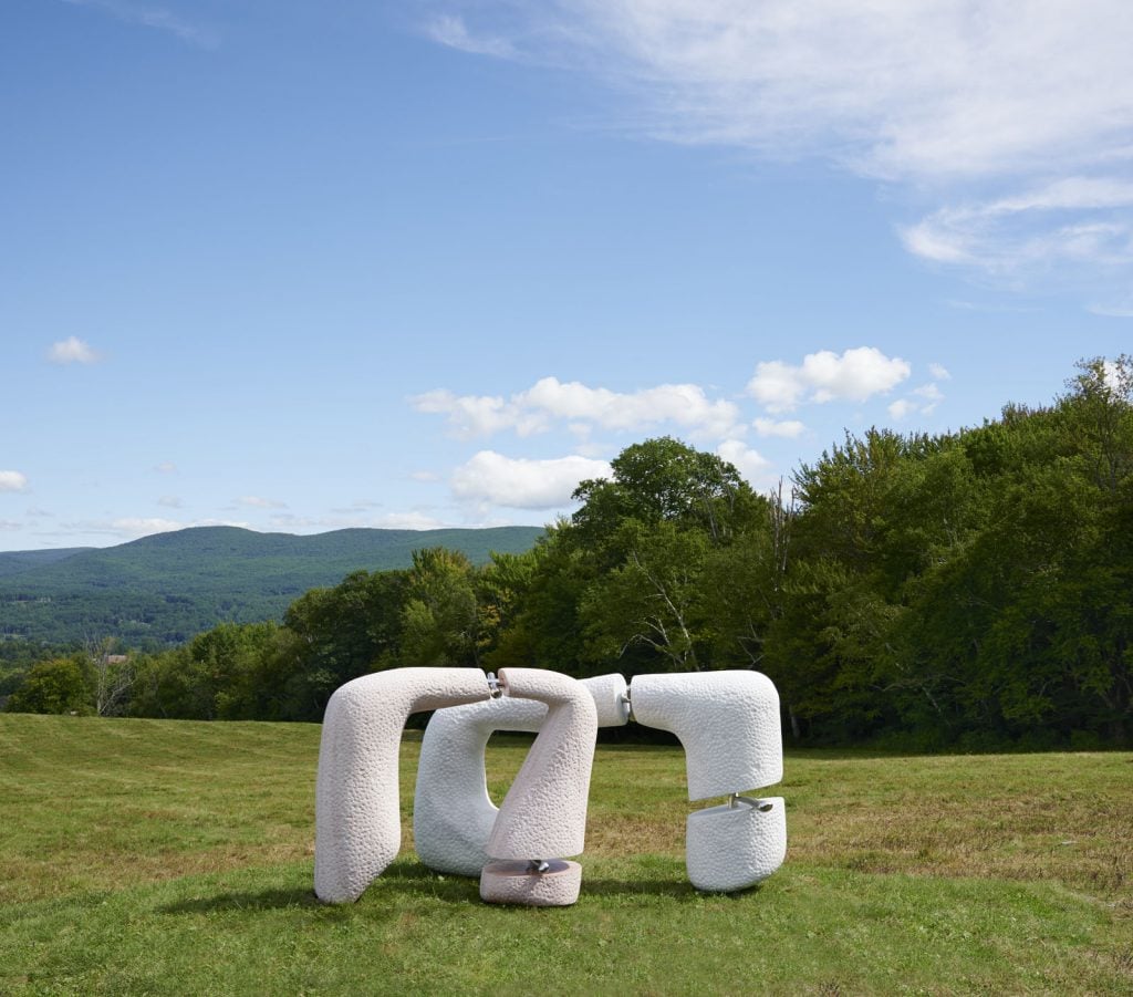 Nairy Baghramian's "Knee and Elbow" (2020). Photo courtesy the Clark Institute.
