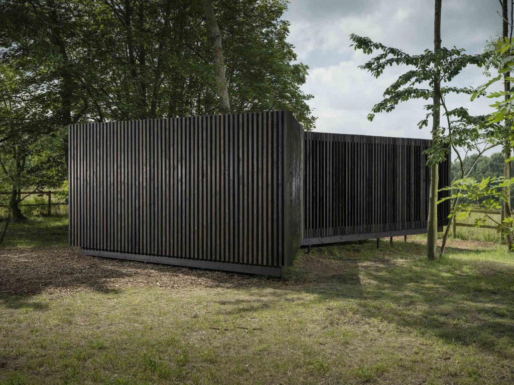 David Adjaye, Horizon Pavilion (2017). Courtesy of Jonty Wilde and Albion Fields.