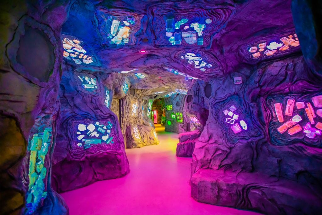 <em>CataCombs</em> at Meow Wolf's Convergence Station in Denver. Photo by Kennedy Cottrell, courtesy of Meow Wolf. 
