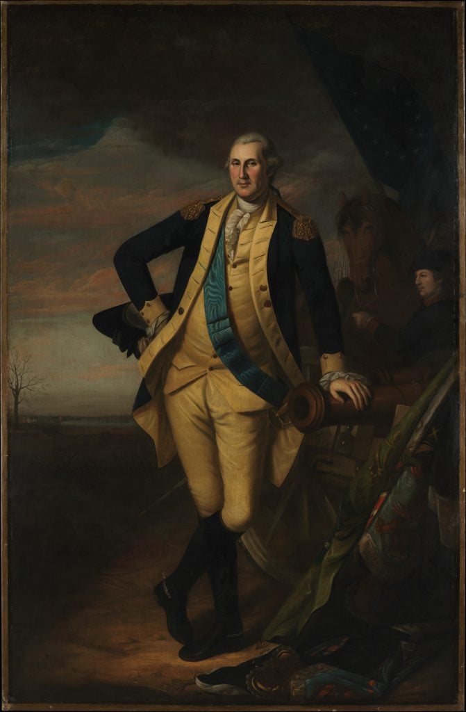 Charles Willson Peale, George Washington (ca. 1779–81). Collection of the Metropolitan Museum of Art.