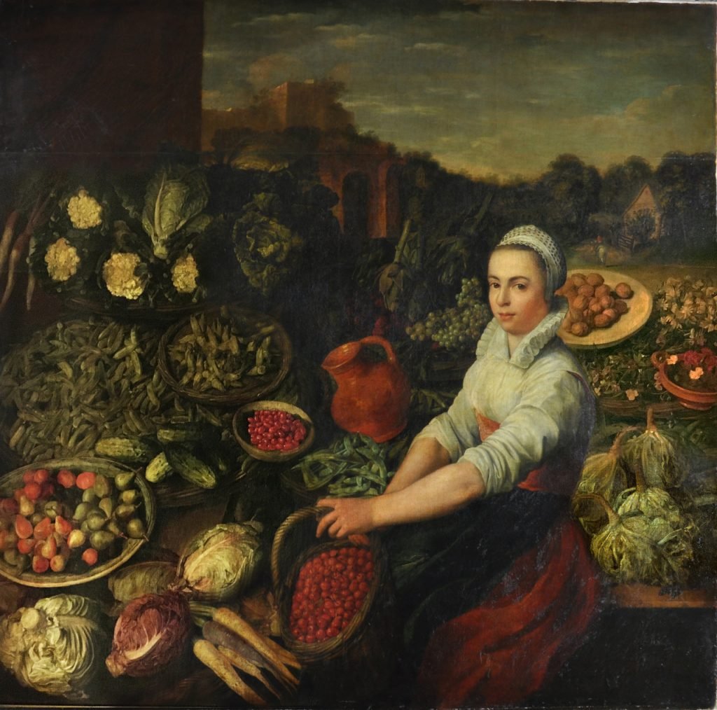 <i>The Vegetable Seller</i>. Photo: Christopher Ison/English Heritage. Courtesy of the Audley End House.