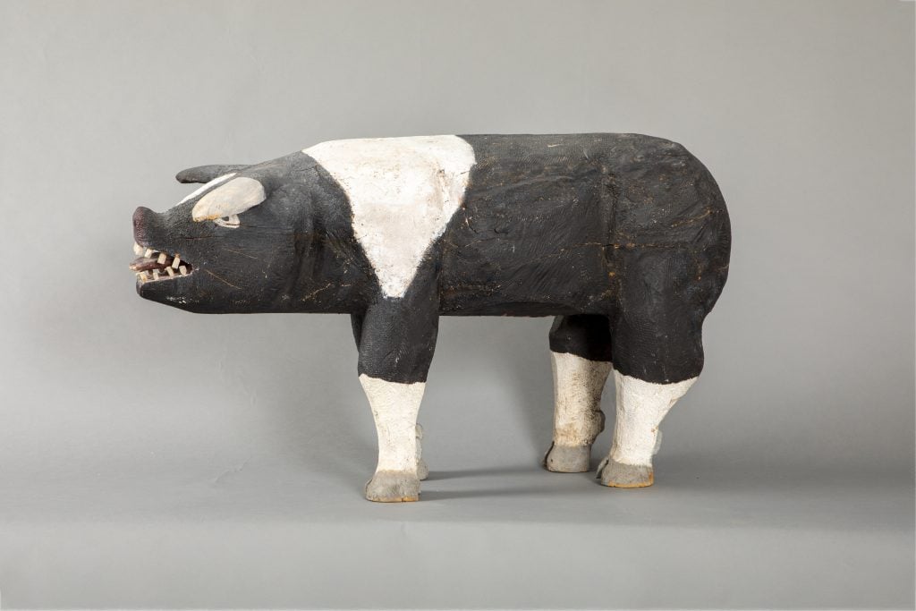 Felipe Benito Archuleta, Boar. Photo courtesy of the American Folk Art Museum, New York.