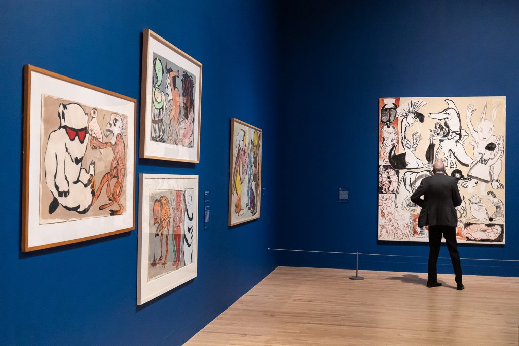The UK's largest ever retrospective dedicated to Portuguese visual artist Paula Rego at the Tate Britain on July 05, 2021 in London, England. (Photo by Tim P. Whitby/Getty Images)