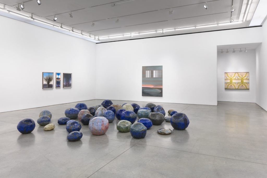 Installation view, "A sublime thought." With the kind permission of Galerie Marianne Boesky.