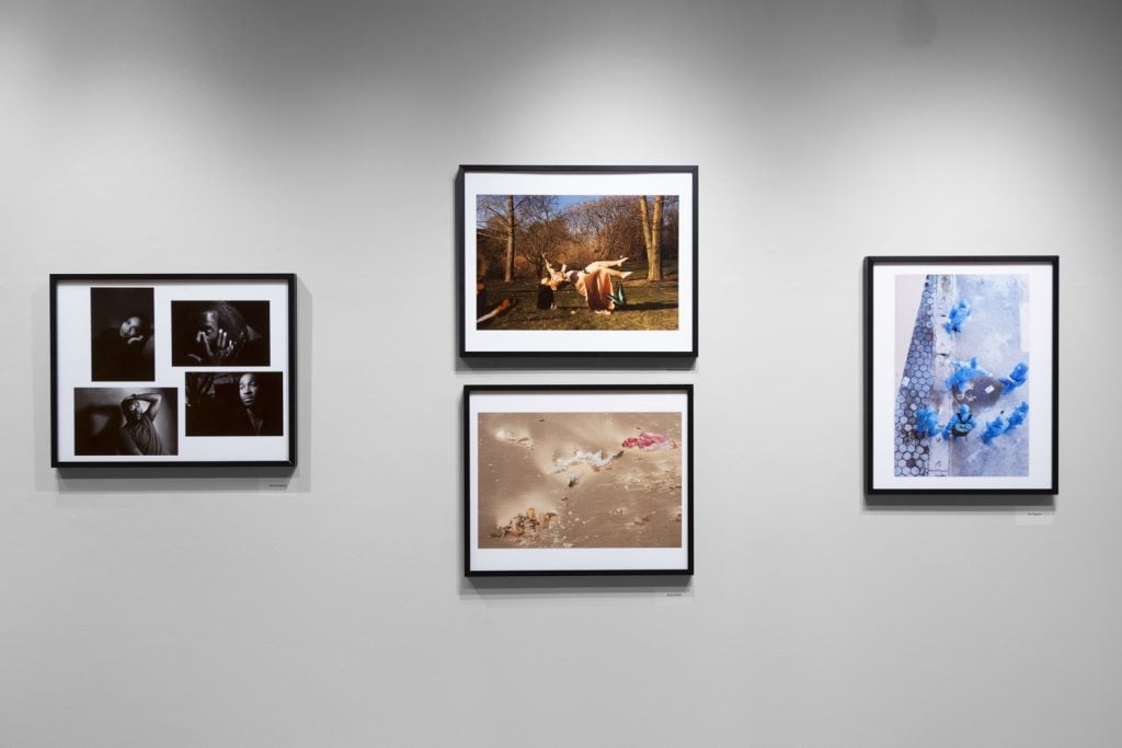 Installation view of "2021 Newhouse Photography Annual." Courtesy of Light Work.