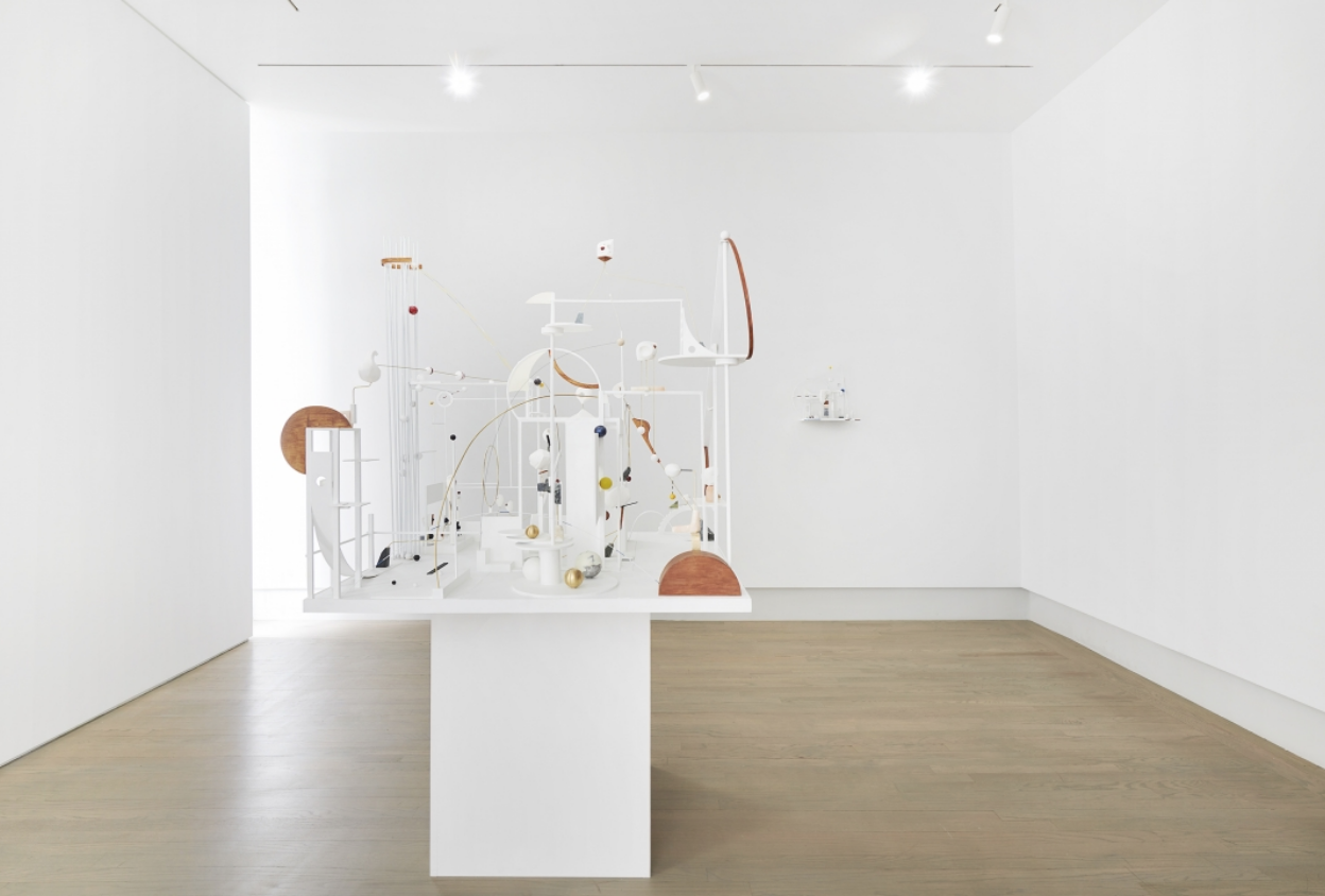 Installation view "Christina Kruse: Plasterheads" (2021). Courtesy of Helwaser Gallery.