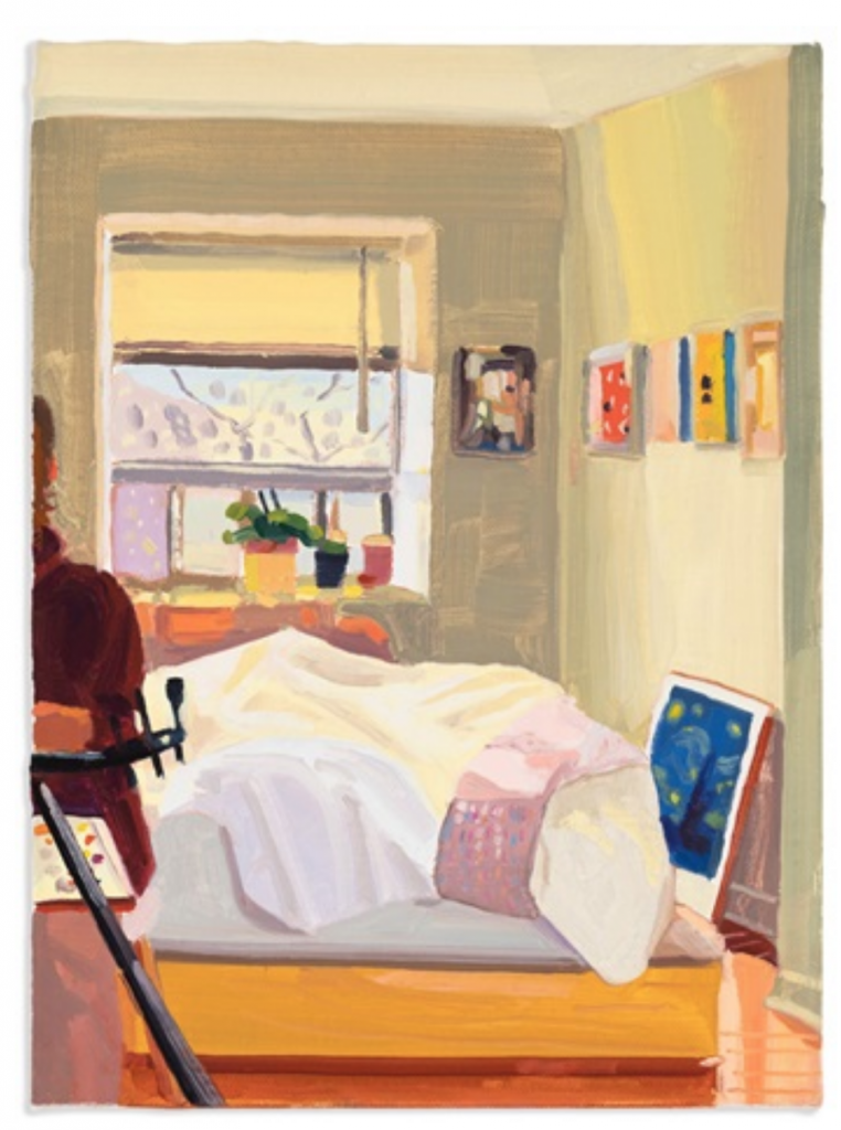 Keiran Brennan Hinton, Bedroom Window (2021). Courtesy of Galerie Thomas Fuchs.