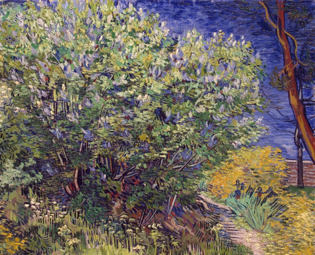 Vincent van Gogh, Lilac Bush (1889).
