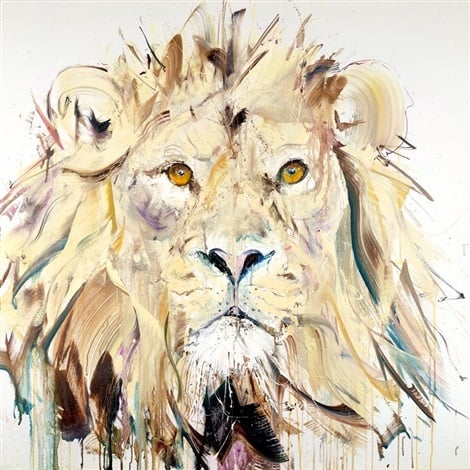 Dave White, Lion II. Courtesy of ART LOFT Gallery.