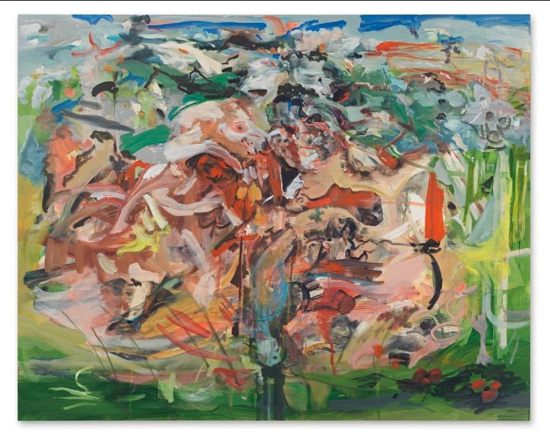 Cecily Brown, There’ll be bluebirds (2019)., Estimate: £500,000-700,000. Courtesy the artist.