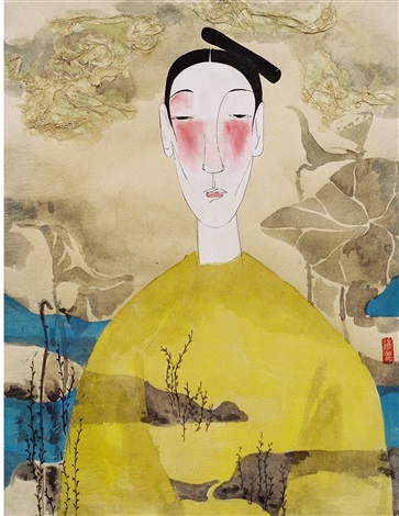 Vu Thu Hien, Gossamer and Gold (2009). Courtesy of Raquelle Azran Vietnamese Contemporary Fine Art.