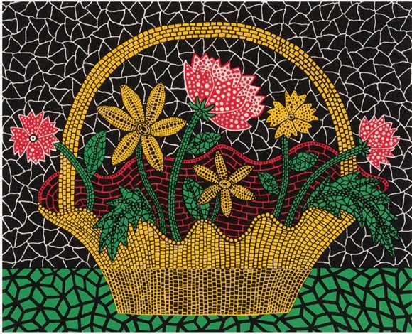 Yayoi Kusama, Flower Basket (1993). Courtesy of HK Art Advisory + Projects.