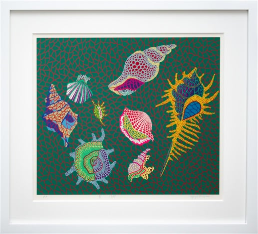 Yayoi Kusama, Shellfish (1989). Courtesy of David Benrimon Fine Art, LLC.