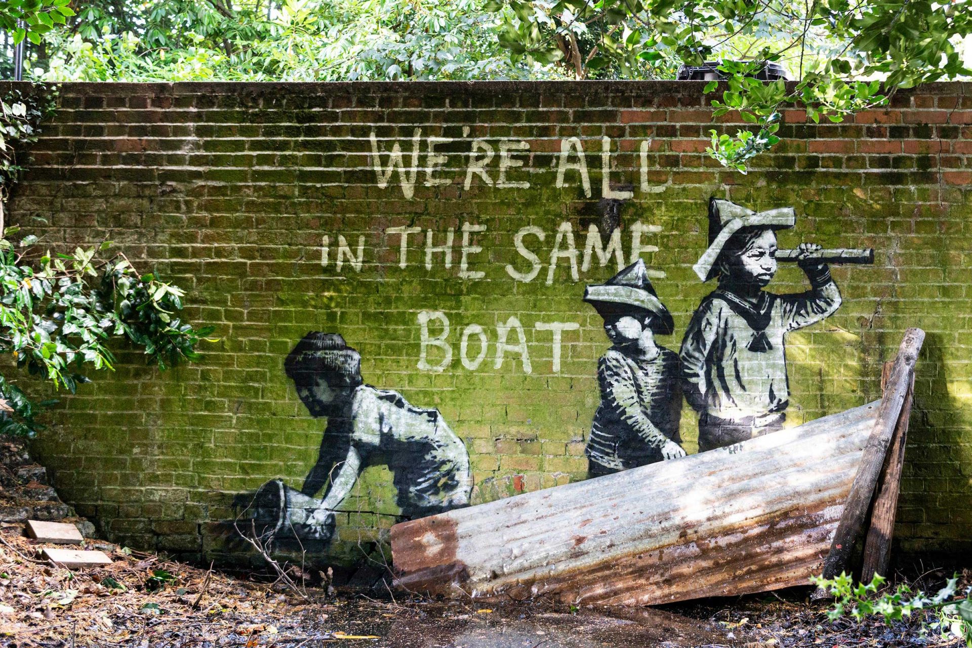 Banksy Confirms He Was Behind a Spree of New Murals That Popped Up in ...