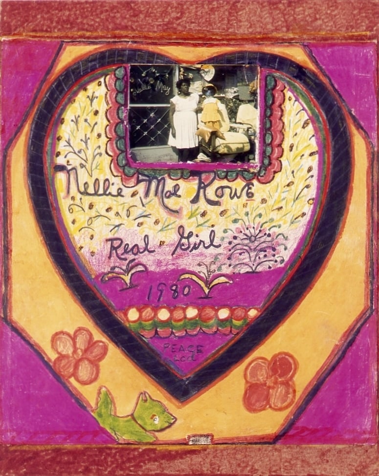 Nellie Mae Rowe, Real Girl (1980). Collection of the High Museum of Art, Atlanta, gift of Judith Alexander.