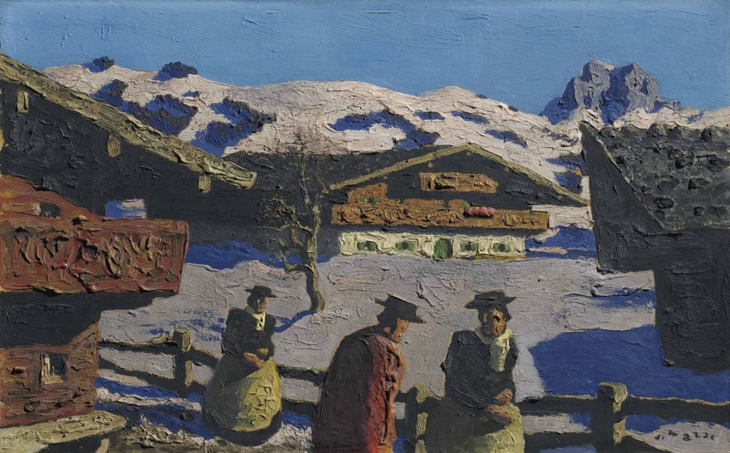 Alfonse Wade, Spätwinter (ca. 1935). Courtesy of Christie's Images, Ltd.