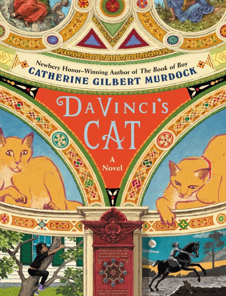 <em>Da Vinci's Cat</em> by Catherine Gilbert Murdock. Courtesy of Harper Collins. 