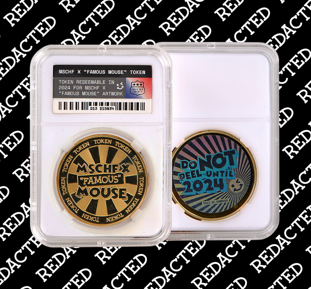 MSCHF "Famous Mouse" tokens.