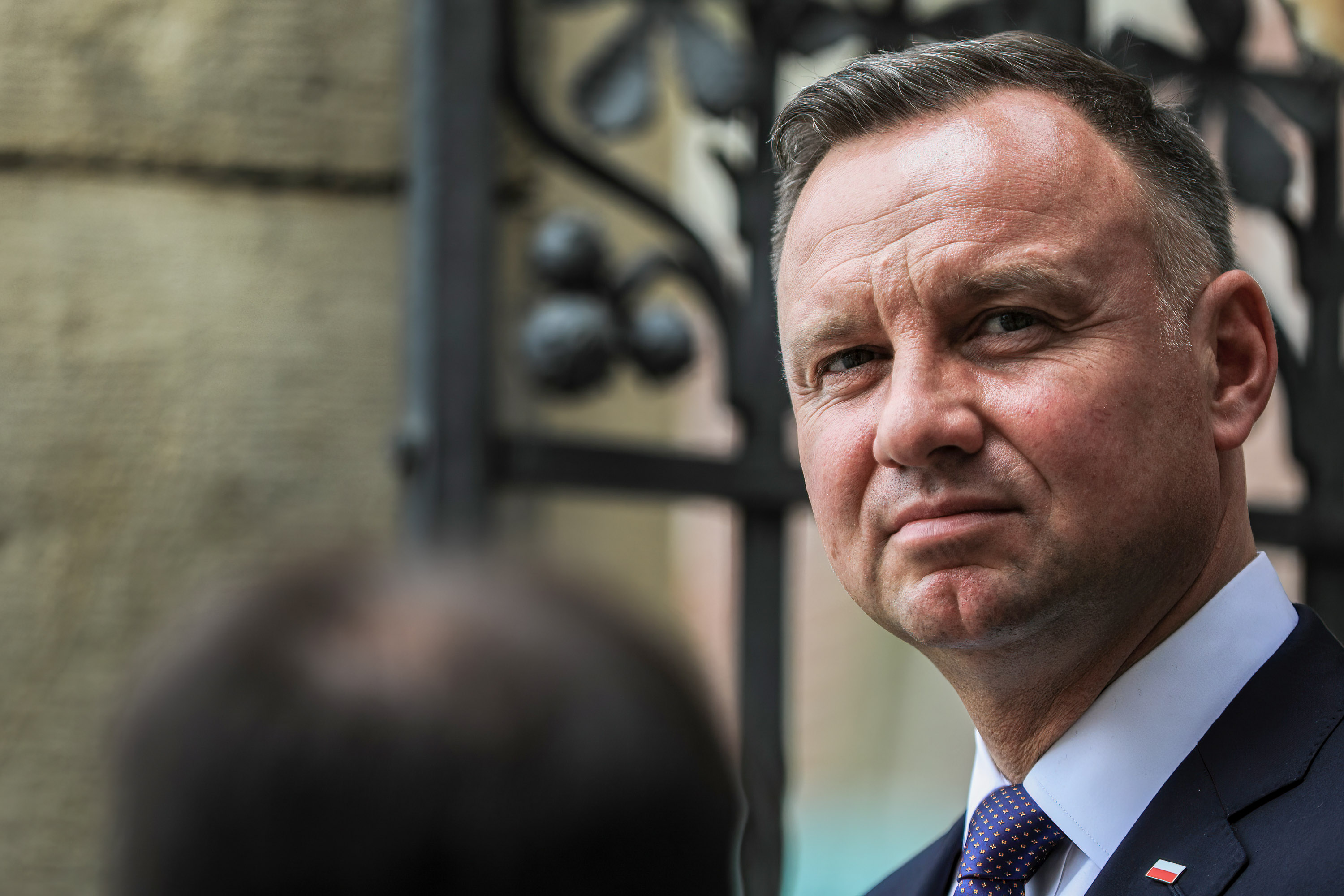 Polish President Andrzej Duda. Photo by Filip Radwanski/SOPA Images/LightRocket via Getty Images.