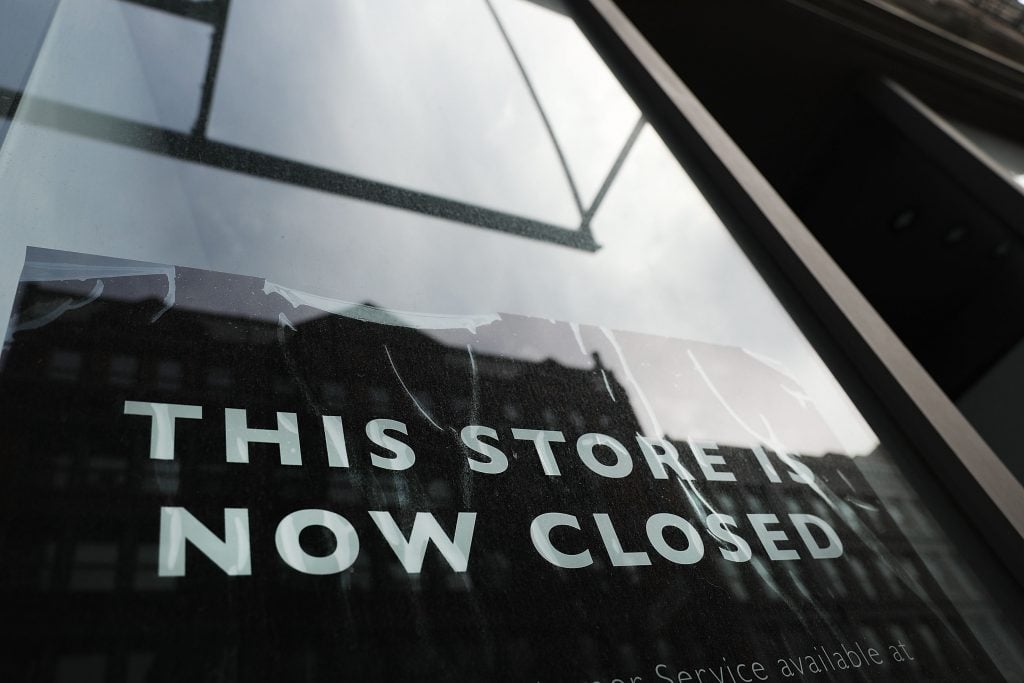 American's shopping habits continue to migrate online, brick-and-mortar stores across the country are closing at an increased rate. Photo: Spencer Platt/Getty Images.