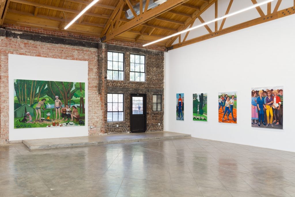 Installation view, Fort Gansevoort in Los Angeles. Photo: Courtesy of the artist and Fort Gansevoort.