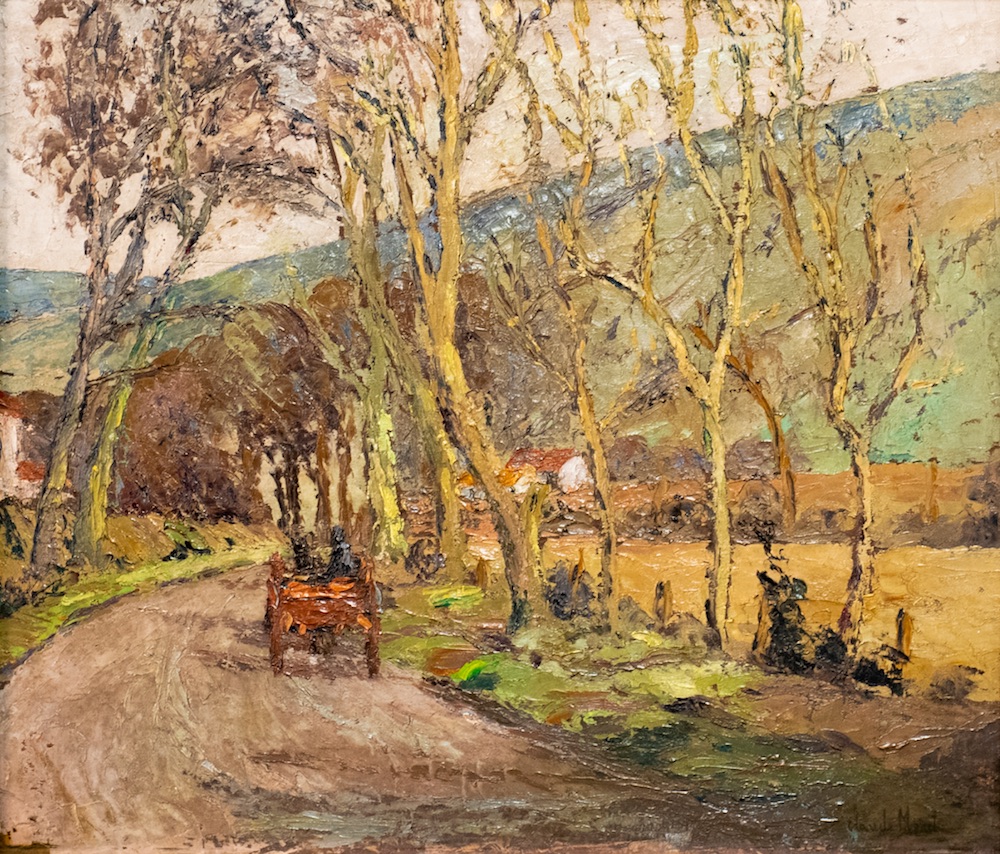 Spring Sunshine (1865), a work believed to be by Claude Monet, is auctioned by Innovation Without Borders for $ 2 million alongside an associated NFT.  Image courtesy of Innovation Sans Frontières