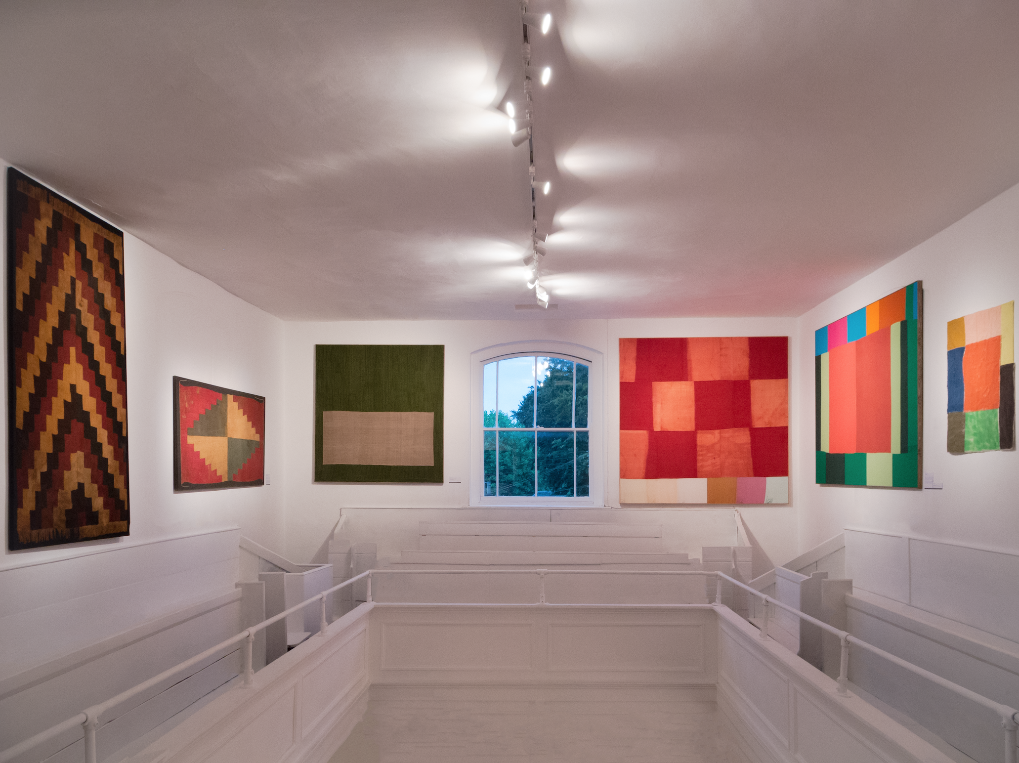 Installation view of "Continuities: 2000 Years of Abstract Art" 2021. Courtesy of Paul Hughes Fine Arts.