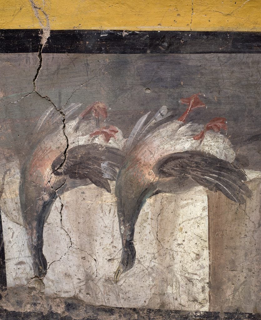 The Thermopolium or fast food restaurant of Regio V in Pompeii.  Photo courtesy of Pompeii Archaeological Park